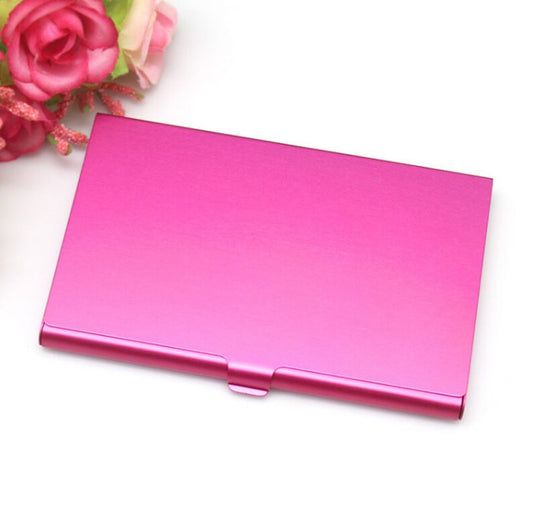 Personalized business card holder