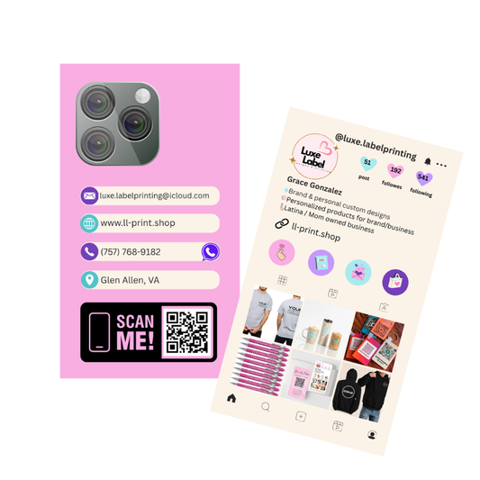 Business Cards Phone Style