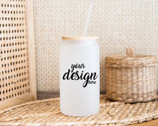Frosted Glass Cup
